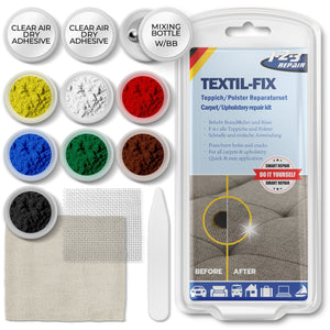 1 - 2 - 3 REPAIR® Auto - Teppich und Polster Reparaturset - 123004 - ATG GmbH & Co. KG