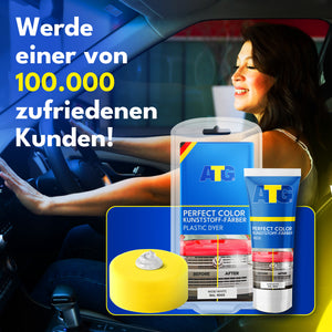ATG® Perfect Color - Kunststoff & PVC Färbeset weiß