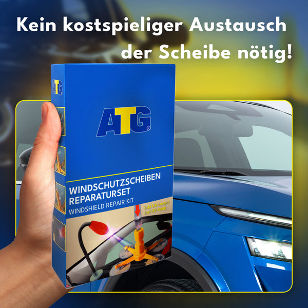 ATG® Steinschlag Reparaturset mit UV-Licht