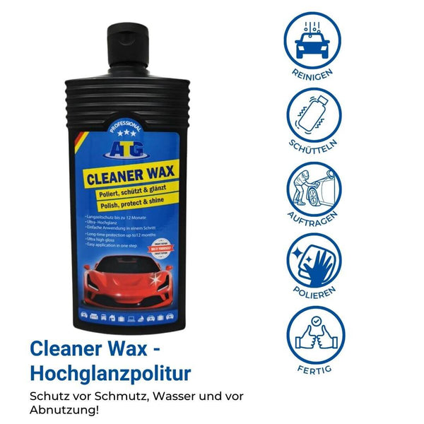ATG® Cleaner Wax - Wax Politur für strahlenden Glanz - ATG164 - ATG GmbH & Co. KG