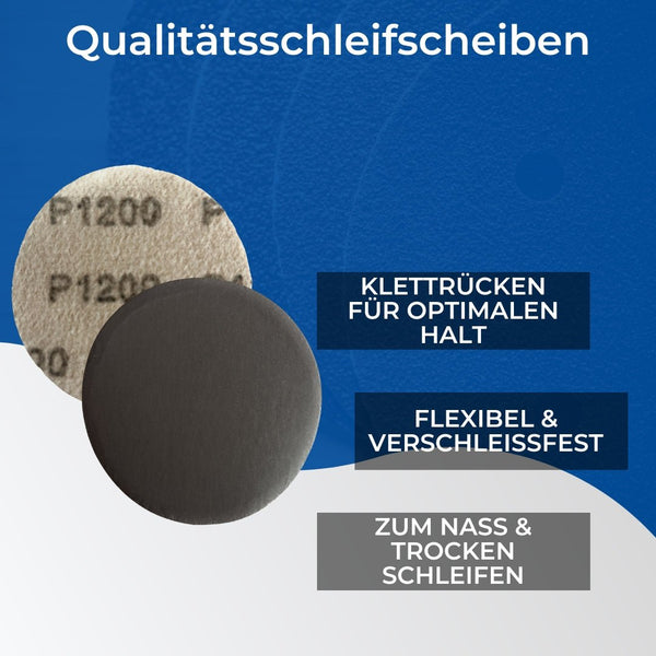 ATG® Schleifscheibenset 18 Stück - verschiedene Körnung - ATG201 - ATG GmbH & Co. KG