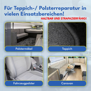 1 - 2 - 3 REPAIR® Auto - Teppich und Polster Reparaturset - 123004 - ATG GmbH & Co. KG