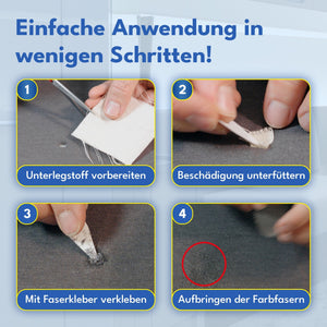 1 - 2 - 3 REPAIR® Auto - Teppich und Polster Reparaturset - 123004 - ATG GmbH & Co. KG