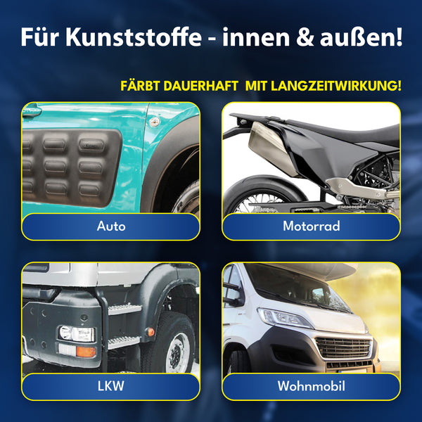 ATG® Perfect Color - Kunststoff & PVC Färbeset  anthrazit