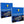 Cargar imagen en el visor de la galería, Zwei Kartons ATG® Scheinwerfer-Aufbereitungsset 2er Sparset-Scheinwerfer für ein blaues Auto.
