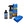 Das ATG® Auto-Sparset Lack – Reparatur & Versiegelung der ATG GmbH & Co. KG umfasst eine Flasche Nanoversiegelungs-Spray, eine Flasche Kratzerentferner und ein blaues Mikrofasertuch, alles hübsch verpackt mit einem Autobild.