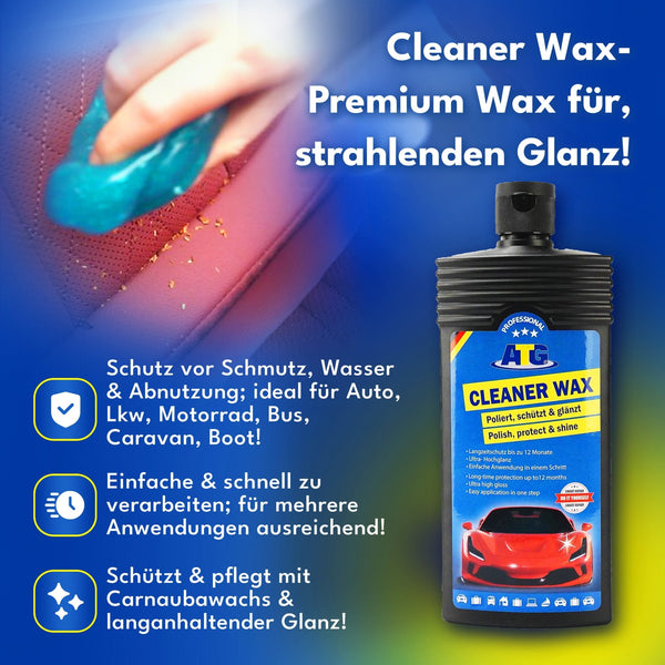 ATG® Autopflege Starter - Set - GRATIS 2 Mikrofasertücher - ATG203 - ATG GmbH & Co. KG