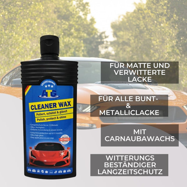 ATG® Cleaner Wax - Premium Wax für strahlenden Glanz - ATG164 - ATG GmbH & Co. KG