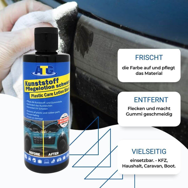 ATG® Kunststoff-Pflegelotion Schwarz - ATG158 - ATG GmbH & Co. KG