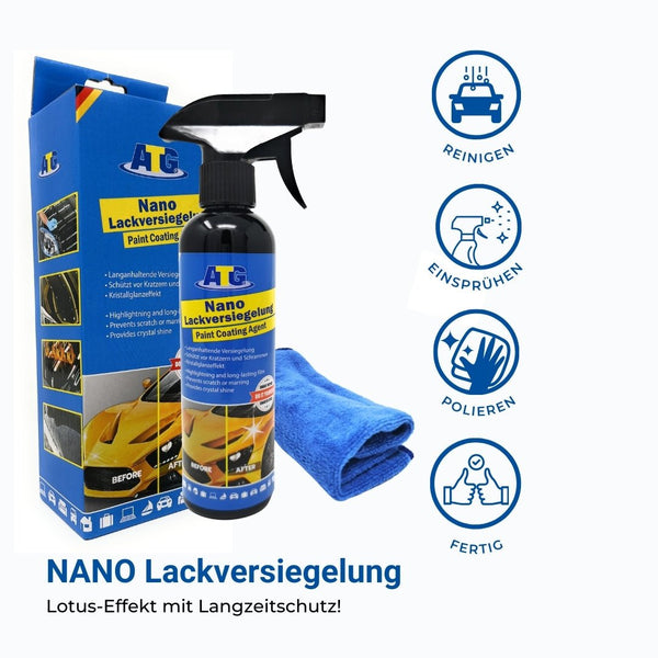 ATG® Nano - Lackversiegelung mit Mikrofasertuch - ATG160 - ATG GmbH & Co. KG