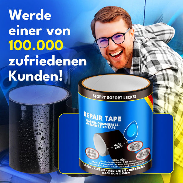 ATG® Reparatur - Tape 10x150cm - schwarz - ATG176 - ATG GmbH & Co. KG