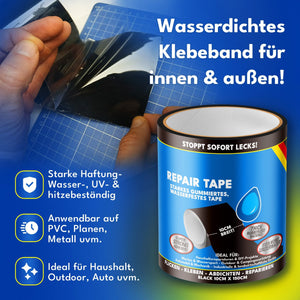 ATG® Reparatur - Tape 10x150cm - schwarz - ATG176 - ATG GmbH & Co. KG