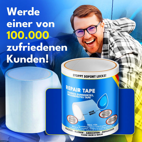 ATG® Reparatur - Tape 10x150cm - transparent - ATG175 - ATG GmbH & Co. KG